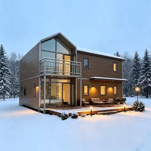 Portable Prefabricated Modular Villa House Steel Structure Container Home for Global Projects