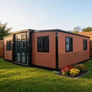 Portable Prefabricated Wind Rated Waterproof Expandable Container House with Easy Setup Design for Emergency Disaster Relief