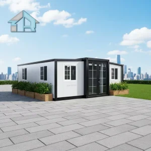Portable Removable Modular Prefabricated House Tiny House With Full Facilities for Camping Temporary Office Homestay Lodge