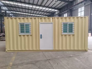 Portable Self Storage Modular Shipping Container for Sale Small Units Customized Logo Steel Storage Unit for Commercial Use