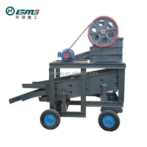 Portable Small Mobile Mini Stone Jaw Crusher for Sale Rock Crusher PE 220