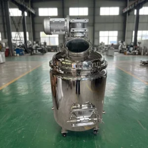 Portable Stainless Steel Mixing Reaction Tank Equipped with a Stirrer Food grade SUS304 sealed Mixing Container