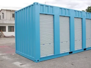 Portable Steel Storage Container Warehouse Building for Construction Site Equipment and Material Storage