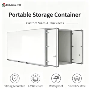Portable Storage Container for Residential Commercial and Industrial Use