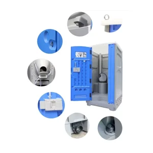 Portable Toilet Shower Mobile Portable Restroom Luxury Container House Mobile Toilets Outdoor Portable