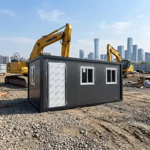 Pre Fabricated Houses Portable 10ft 20ft Luxury Living Home Modular Prefabricated Flat Pack Container Houses