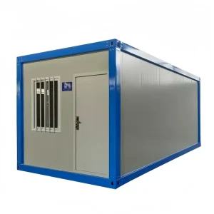 Pre Fabricated Steel Detachable Container Houses 10ft 20ft 40ft Modern Breathable Modular Flat Pack for Courtyard Use