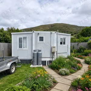 Pre-fabricated Double Wing Foldable Weatherproof Fireproof Modern Expandable Villa Luxury 20 40 Ft Container House Living