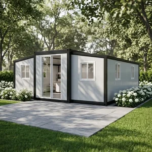 Prefab 10ft/20Ft/30ft/40Ft Expandable Steel Container Home Villa Outdoor School One/Two Bedroom Modern Kitchen Living Room
