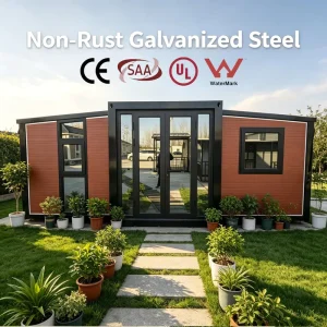 Prefab 20Ft 30FT 40Ft Expandable Container Home Bathroom Prefabricated Foldable House Casa Modular