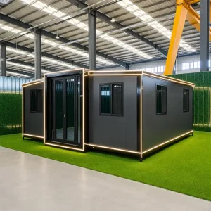 Prefab Container Home Integrated Expandable Living Ready to Ship Waterproof Flexible Layout Industrial Quick Install