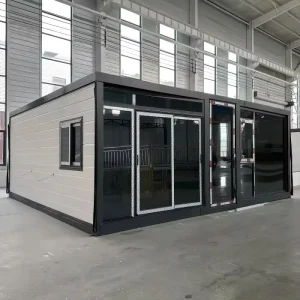 Prefab Container Home Luxury Expandable Villa 20ft Steel Structure Modern Design Waterproof Anti Corrosion Factory Supplier CE