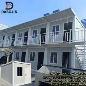 Prefab Container House Waterproof Prefabricated Worker Dormitory Modular Accommodation for Construction Project