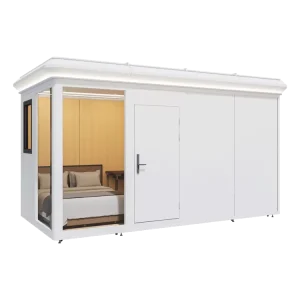 Prefab Corner Lounge Modular Aluminum Waterproof Eco-Friendly Easy-Installation House Acoustic Guitar Jam Cabin Tapas Wine