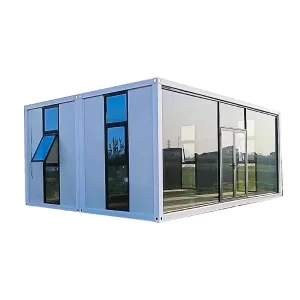 Prefab Expandable Folding Houses Quick Concrete Flat Pack Fold Out Storage Container Homes Foldable Units Portable Office