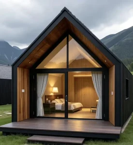 Prefab Expandable Modern Tiny Home All Sizes and Layouts Can Be Customized As Your Requirements