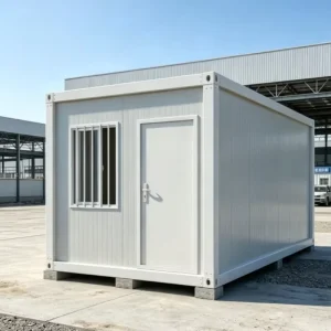 Prefab Flat Pack Container House Waterproof Insulated Fast Install Temporary Worker Accommodation Construction Labor Camp