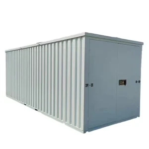 Prefab Flat Pack Foldable Steel Sandwich Panel 10ft Outdoor Durable Self Storage Garden Container House