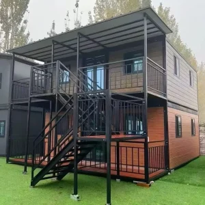 Prefab Foldable Container House Modern Expandable 40ft Portable Steel Eco Friendly Home for Hotel Office Outdoor Villa