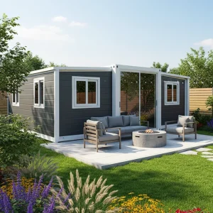 Prefab Homes 2 3 4 Bedroom 40ft 20ft Container House Container Warehouse Shop Office Hotel Workshop Mall Use Villa
