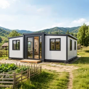 Prefab House 20Ft 40Ft Light Steel Two Bedroom Modern Expandable Container House Prefabricated Portable Home Casas Modular House