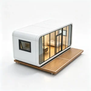 Prefab Houses Modern Mobile Home Container House Two Story Apple Cabin Tiny Homes With Kitchen