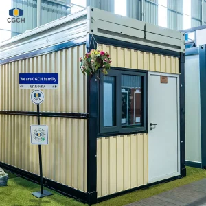 Prefab Modular Container House Free Shipping for South America 20Ft Office Container X Folding Container House