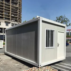 Prefab Modular Flat-Pack Steel Container House for Office, Mall, Park, or Kitchen