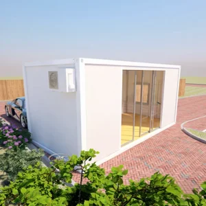 Prefab Modular Steel Container Homes Modern Waterproof House Hotel Customized Sizes