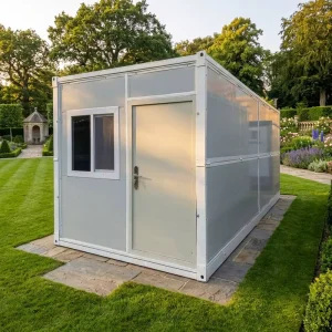 Prefab Steel Building Kit Easy-to-Assemble Modular House Office Hotel Use Waterproof Breathable Container Home