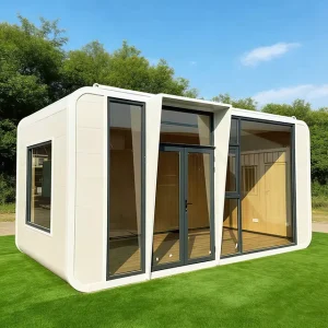 Prefab Steel Contemporary Modular Flat Pack Waterproof Eco-Friendly Durable Anti-Corrosion 20/40 Ft Container House Living Room