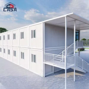 Prefab Steel Dormitory Fully Assembled Mobile Flat Pack Home Office Apartment Farmhouse Modern Container House