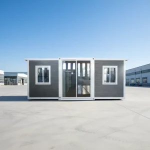 Prefab Tiny Home Two Bedroom Steel Structure Container House Modern Design Waterproof Foldable Expandable Prefab Kit for Sale