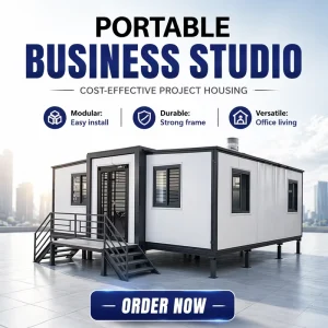 Prefabricated Assembly Prefab 20ft 30ft 40ft Mobile Home Metal Structure Container House Steel Frame For Philippines