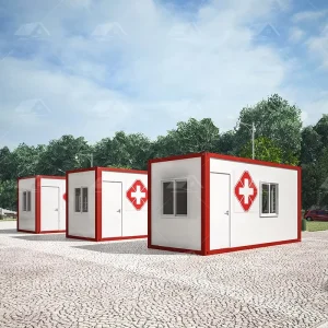 Prefabricated Clinic Modular Modern Container Houses Hospital Building for Emergency