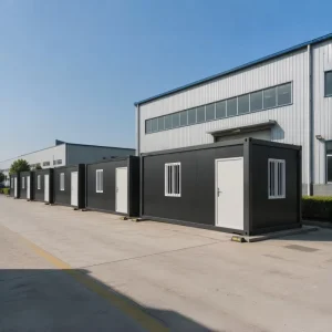 Prefabricated Container House Modular Building Industrial Warehouse Portable Storage Room Site