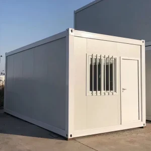 Prefabricated Container House Modular Container Cabin Flat Pack ContainerHouse Portable Steel Frame Site Office Camp Living Uint