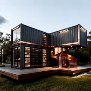 Prefabricated Container House Quick Assembly Transportable Container House