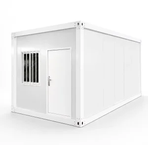 Prefabricated Container House Rapid Setup Shelter with Plumbing and Electrical Systems for Temporary Accommodation