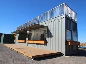 Prefabricated Container Store Modular Retail Shop for Shopping Mall Commercial Street and Events
