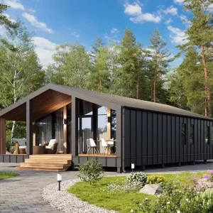 Prefabricated Customizable Multi-Style Mobile Folding Container Home