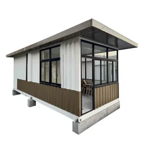 Prefabricated Customized Steel Shipping Container Home Hurricane Resistant Modern Outdoor Use 40Ft 20FT 3 Year Warranty