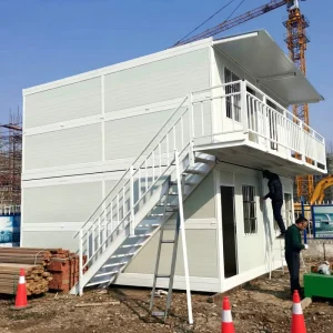 Prefabricated Fast Foldable Portable Modular 20FT 40FT Folding Container House Modern Design Hotel School Quick Module