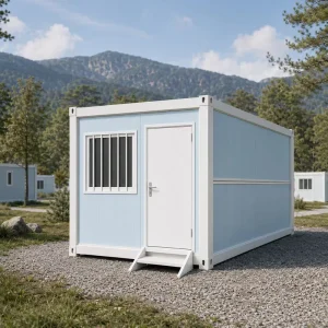 Prefabricated Flat Pack Container House With Insulated Panel for Living Office