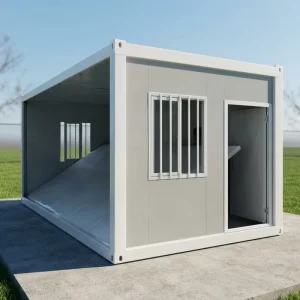 Prefabricated Flat Pack Modular Detachable Container Building for Home, Office, Canteen, Clinic, or Warehouse