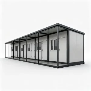 Prefabricated Flatpack Container Unit Modular School Classroom Student Dormitory Mobile Shipping Container House