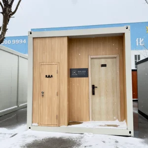 Prefabricated Folding House Mobile Building Winter Portable Foldable Shipping Container Homes for Villa Hotel Use
