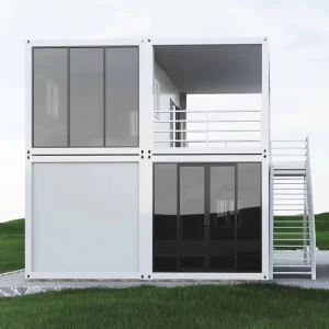 Prefabricated Frame 20ft 40ft Container House Camping Apartment Hotel Prefab Home Galvanized Steel Frame Container House