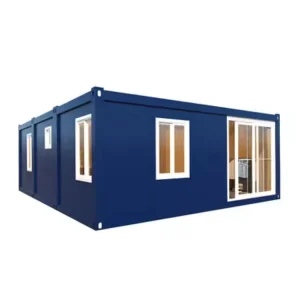 Prefabricated High quality Luxury Living Room Steel Structure Waterproof Expandable Shipping Container House Office Building
