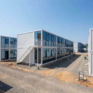 Prefabricated Home Detachable Container House Prefab Modular Insulated Weatherproof for Industrial Park Site Camp Project